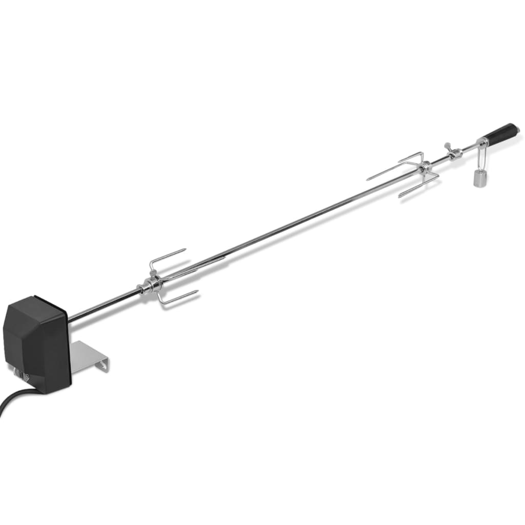 VIDAXL BBQ -Lauf mit Motorstahl 1200 mm