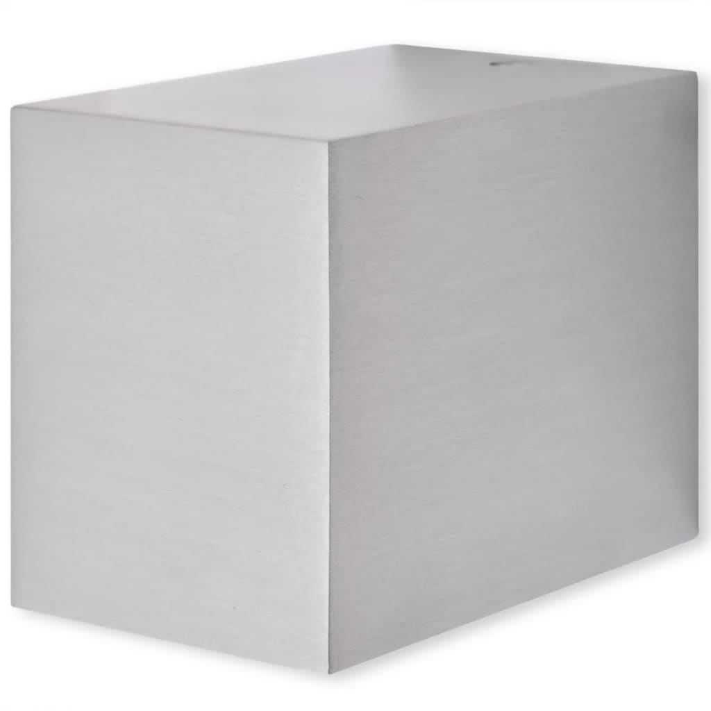 Vidaxl Outdoor Lamp Cube -verprügelt 2st