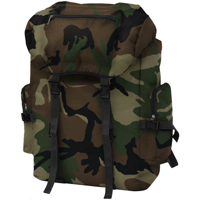 Vidaxl Rucksack Armee Style 65 l Tarnung