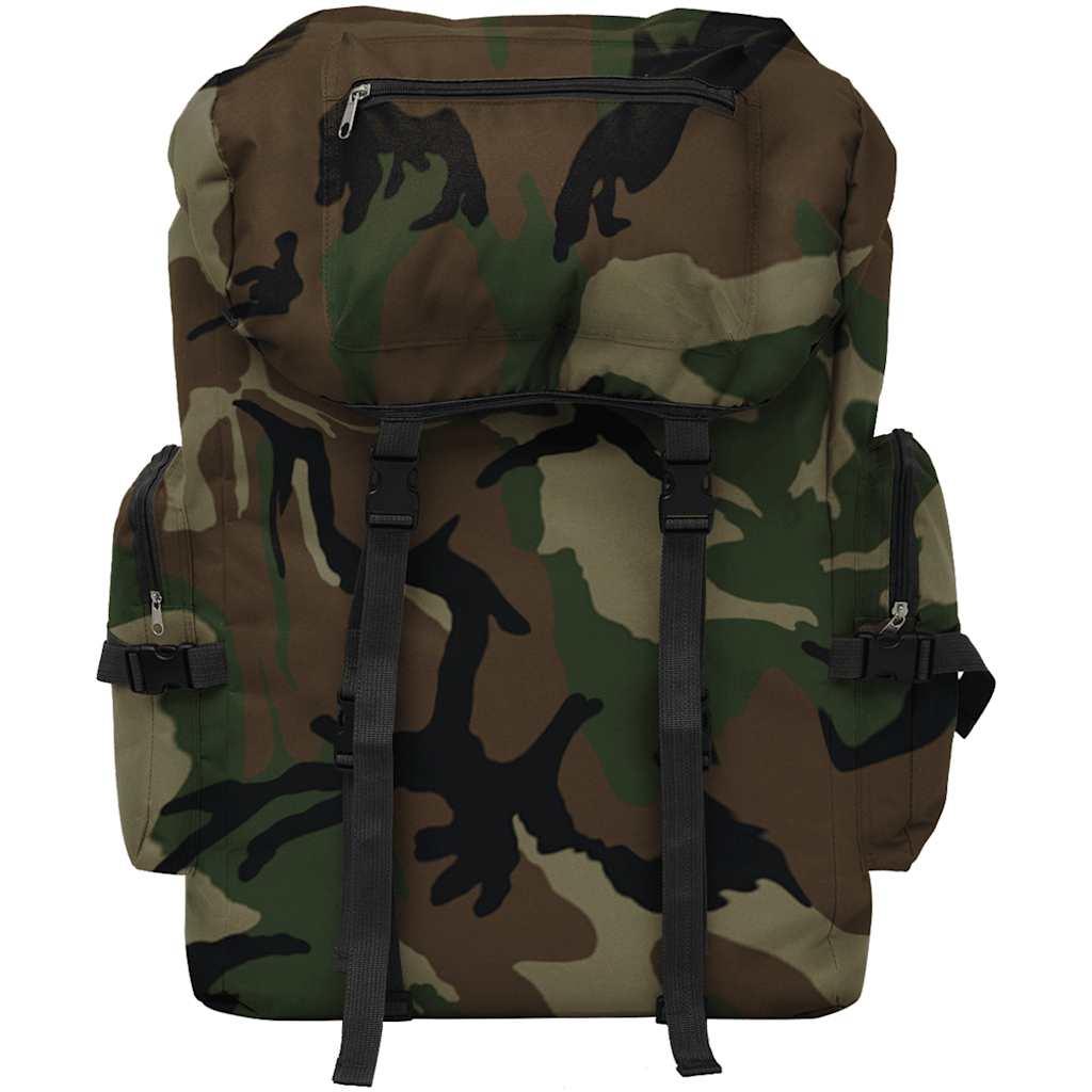 Vidaxl Rucksack Armee Style 65 l Tarnung