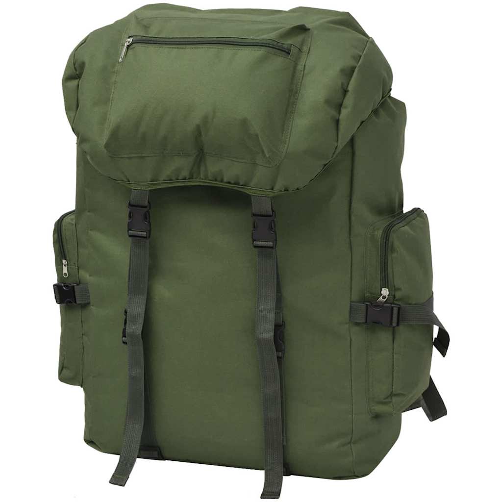 Vidaxl Rucksack Armee Stil 65 l Grün