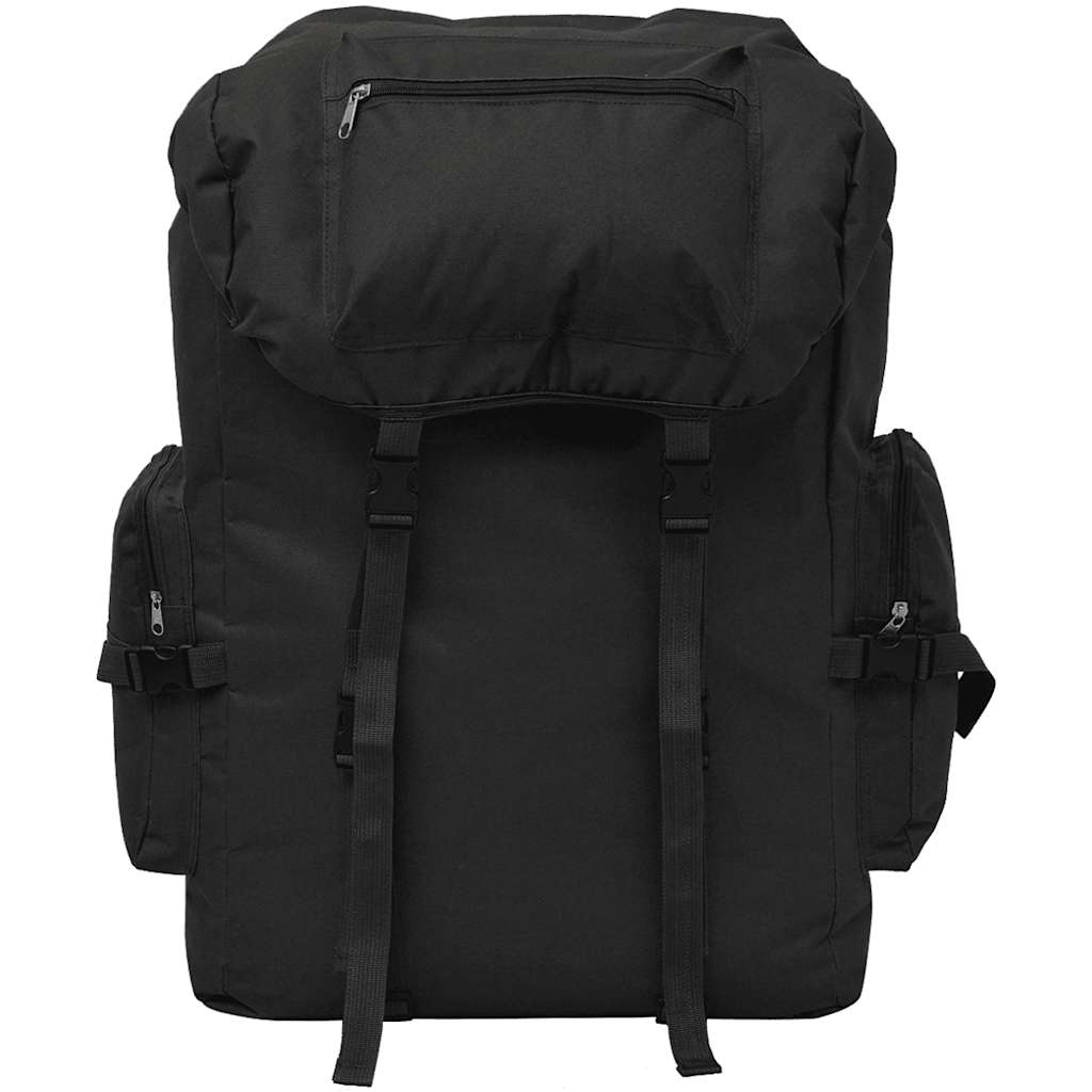 Vidaxl Rucksack Armee Stil 65 L Schwarz