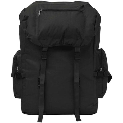 Vidaxl Rucksack Armee Stil 65 L Schwarz