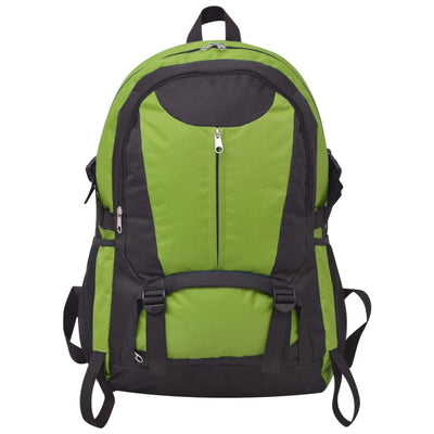 Vidaxl Wanderrucksack 40 l Schwarz und Grün