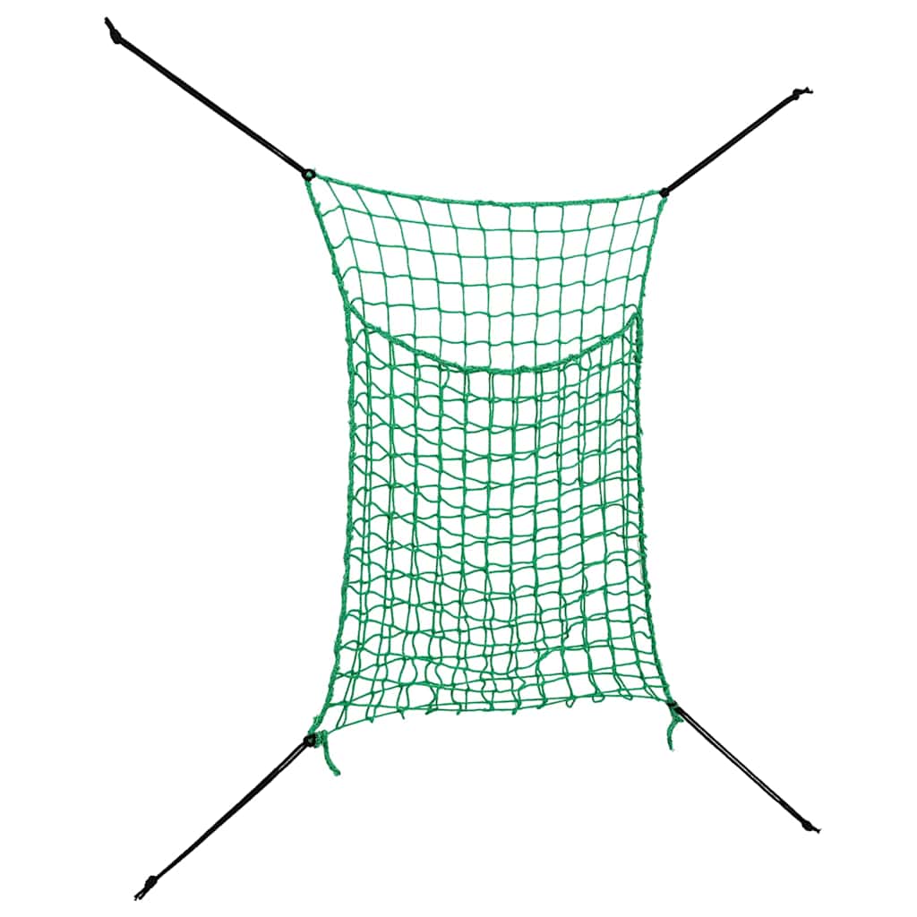 VIDAXL HOOINETS 2 ST Quadrat 0,9 x 1,5 m pp