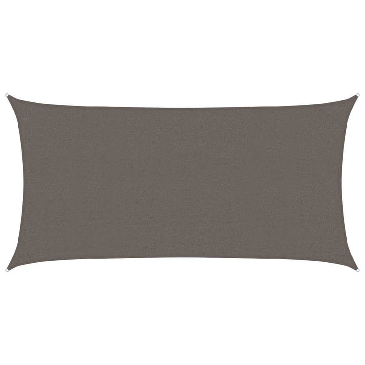 VIDAXL Sunshade HDPE Rechteckige 2x4 m Anthrazit