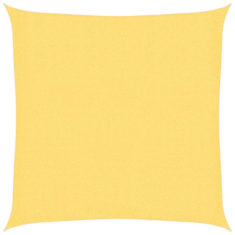 VIDAXL Sunshade HDPE Square Beige 3,6x3,6 m