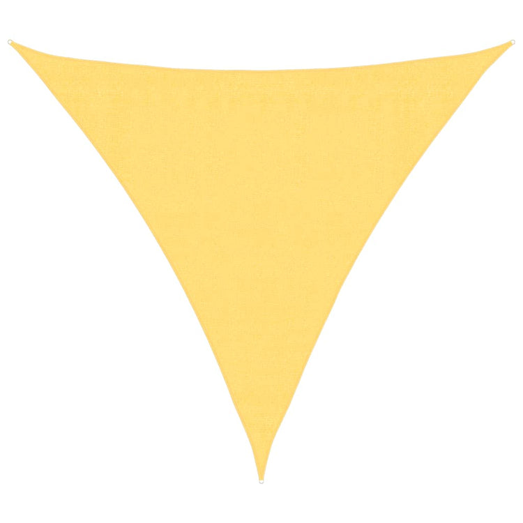 Vidaxl Sunshade HDPE Triangular 3,6x3.6x3,6 m Beige