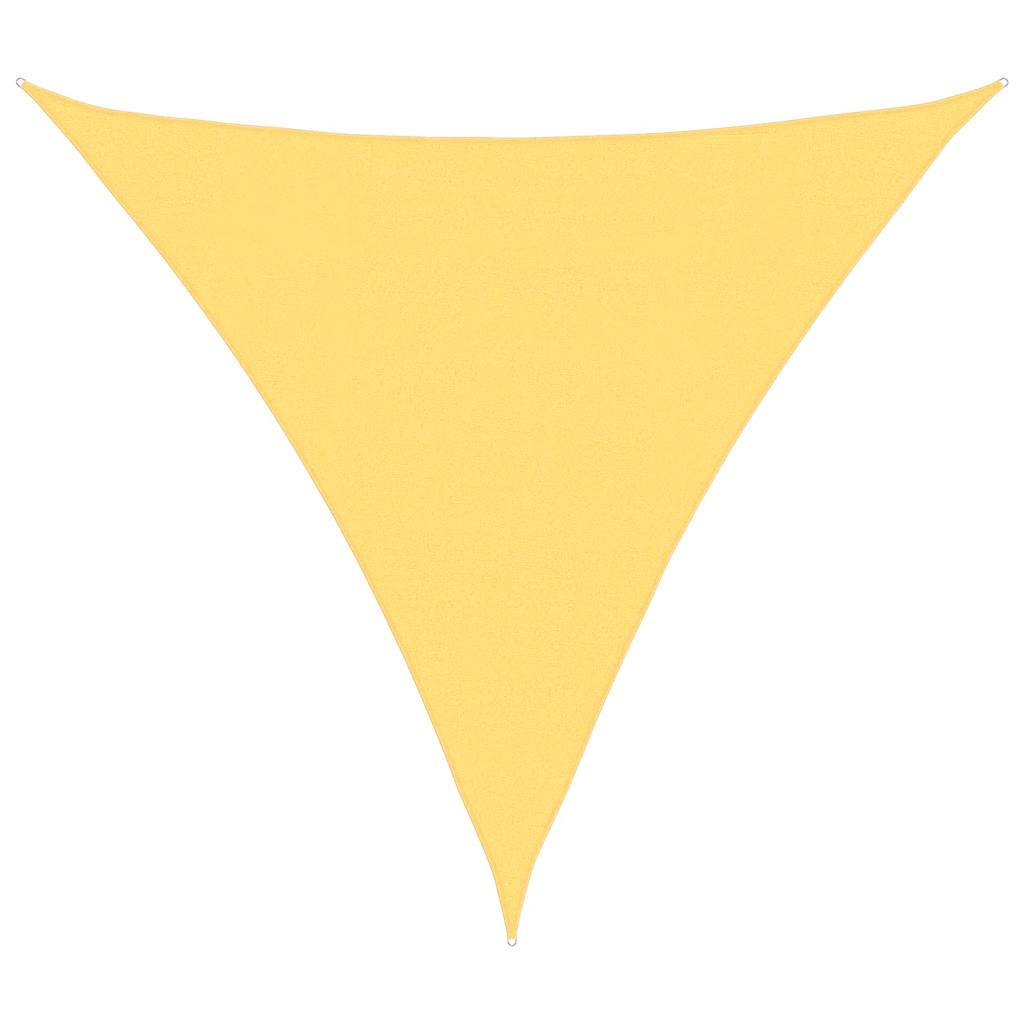 Vidaxx Markise HDPE dreieckig 5x5x5 m beige