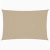 VIDAXL Sunshade Rechteck 2x4 M Oxford Stoff Beige