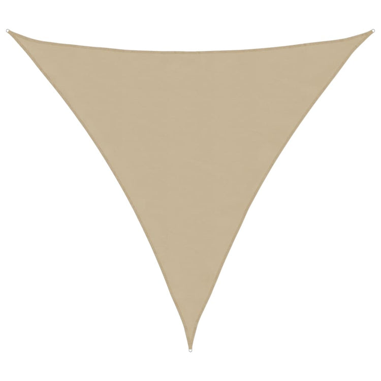 Vidaxl Sonnenschirm Dreieck 5x5x5 M Oxford Stoff Beige