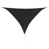 Vidaxl Sunshade Triangular 5x5x5 M Oxford Stoffanthrazit -gelöscht