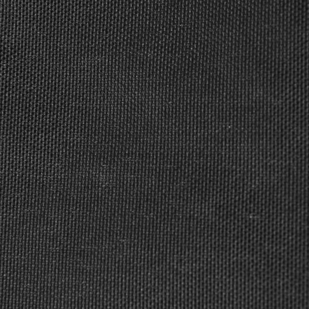 Vidaxl Sunshade Triangular 5x5x5 M Oxford Stoffanthrazit -gelöscht