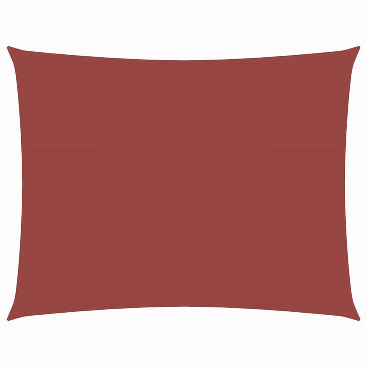 Vidaxl Sonnenschutz Rechteckige 4x6 M Oxford Stoff Terrakotta Farbe