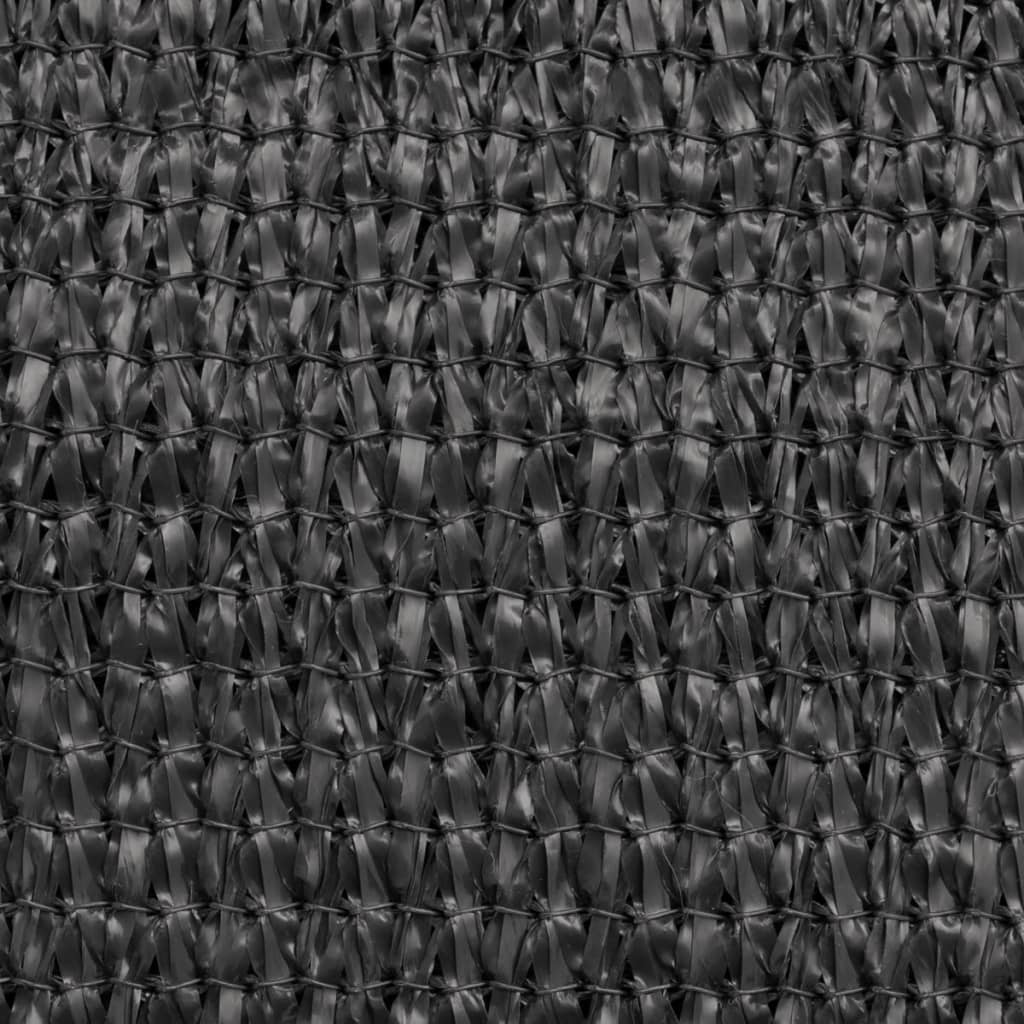 Vidaxl Balcony Screen 90x600 cm HDPE Anthrazit -gelöscht