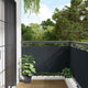 Vidaxl Balkon Bildschirm Oxford Textile 75x400 cm Anthrazit