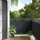 Vidaxl Balkon Bildschirm Oxford Textil 75x600 cm Anthrazit