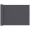 VIDAXL -Balkon -Bildschirm 90x400 cm Oxford Stoffanthrazit