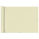 Vidaxl Balkon Bildschirm Oxford Textil 75x600 cm Creme