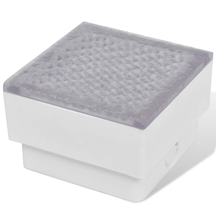 VIDAXL BOORSPLOCTS 6 ST LED 100x100x68 mm