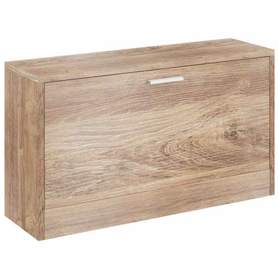 Vidaxl Schuhspeicherbank 80x24x45 cm Eiche gefärbt