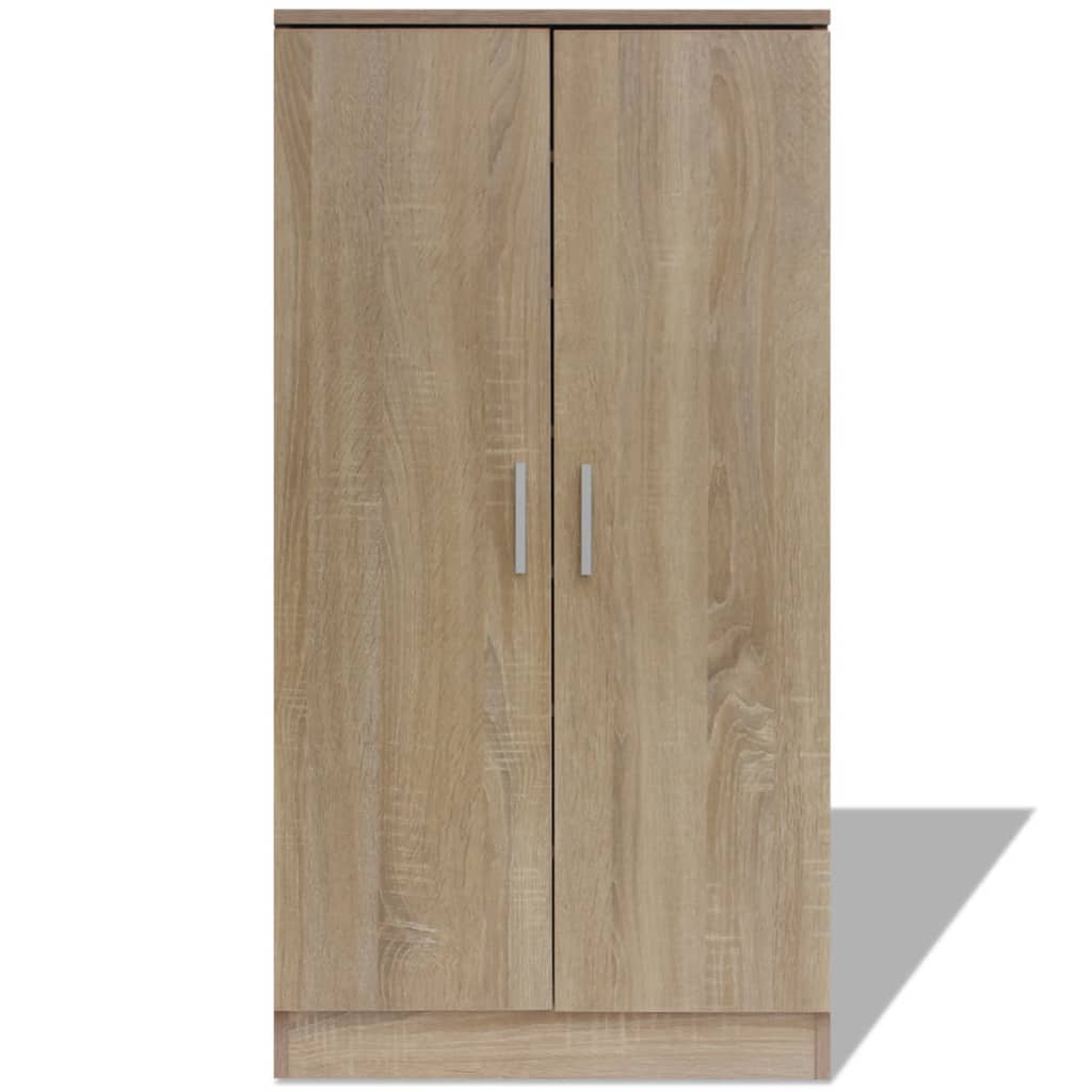 Vidaxl Schuhschrank 7 Regale Eiche