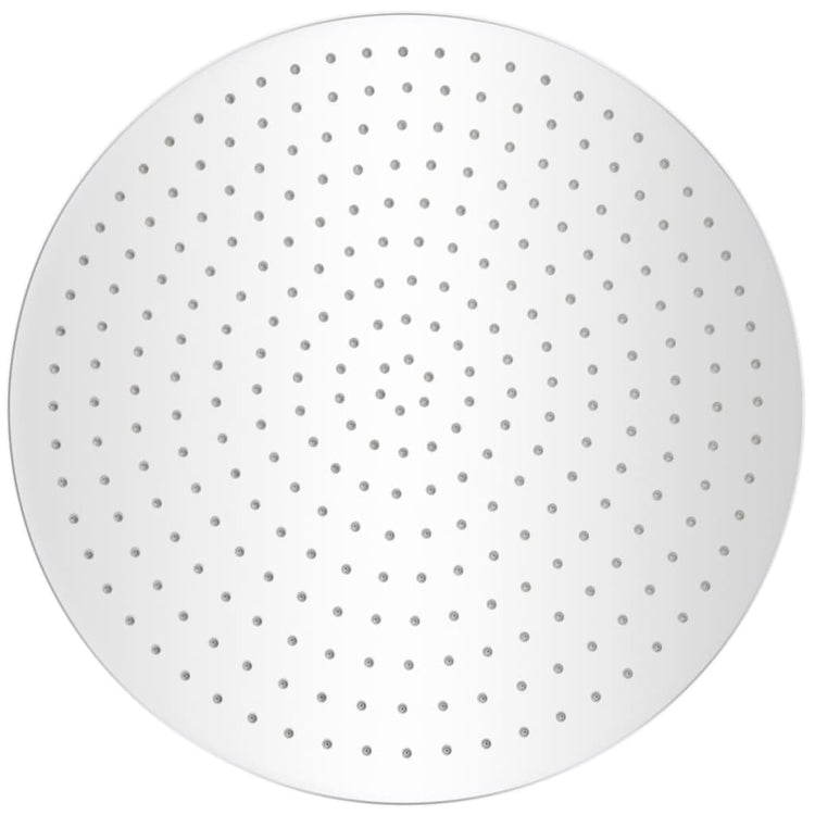 Vidaxl Regenduschkopf Edelstahl 50 cm rund