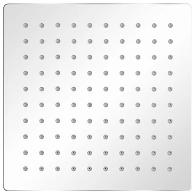 Vidaxl Regenduschkopf Edelstahl 20x20 cm Quadrat