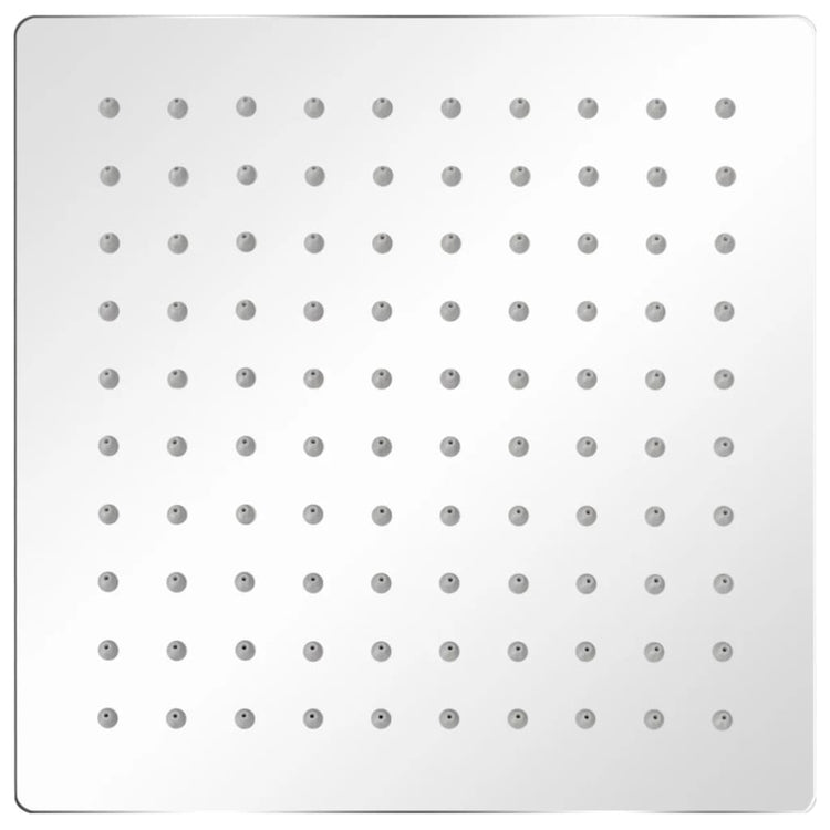Vidaxl Regenduschkopf Edelstahl 20x20 cm Quadrat