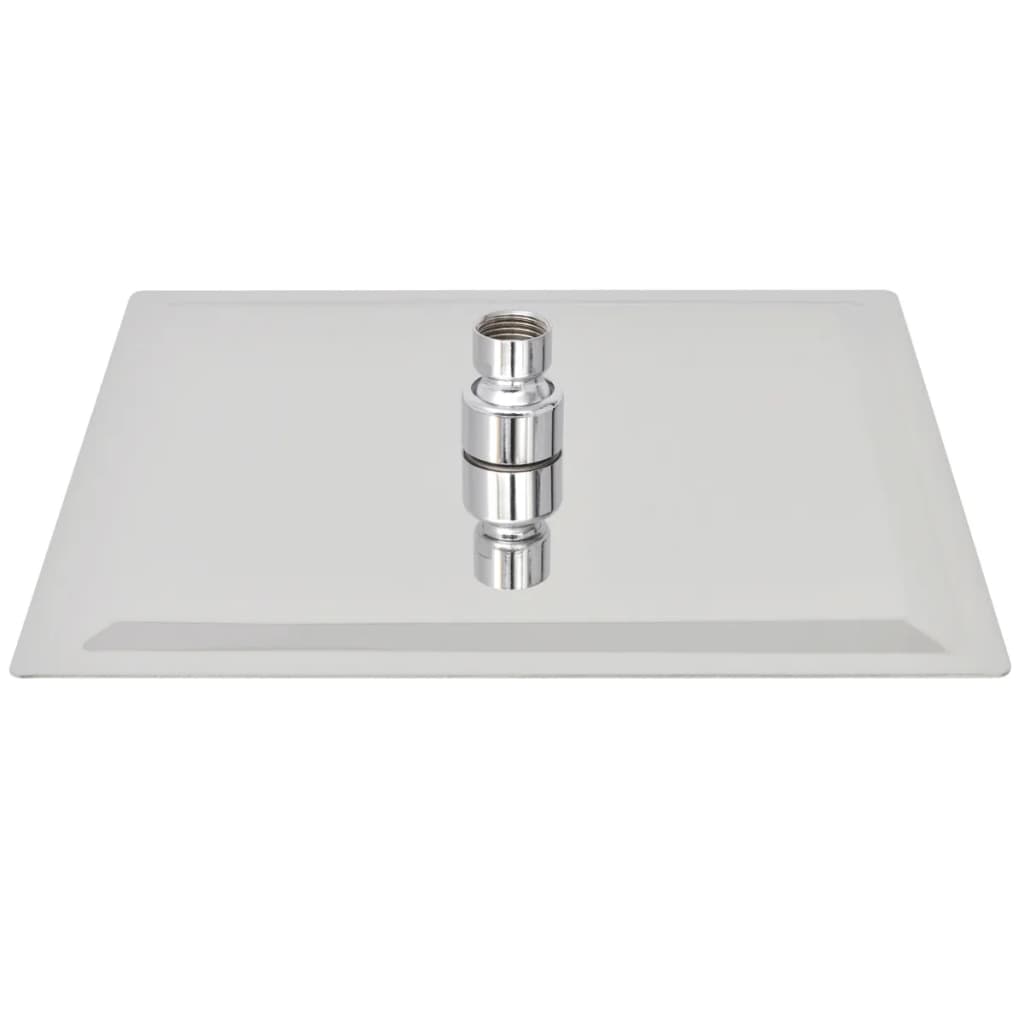 Vidaxl Regenduschkopf Quadrat 25x25 cm Edelstahl