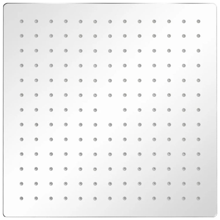 Vidaxl Regenduschkopf Quadrat 30 x 30 cm Edelstahl