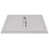 Vidaxl Regenduschkopf Quadrat 30 x 30 cm Edelstahl