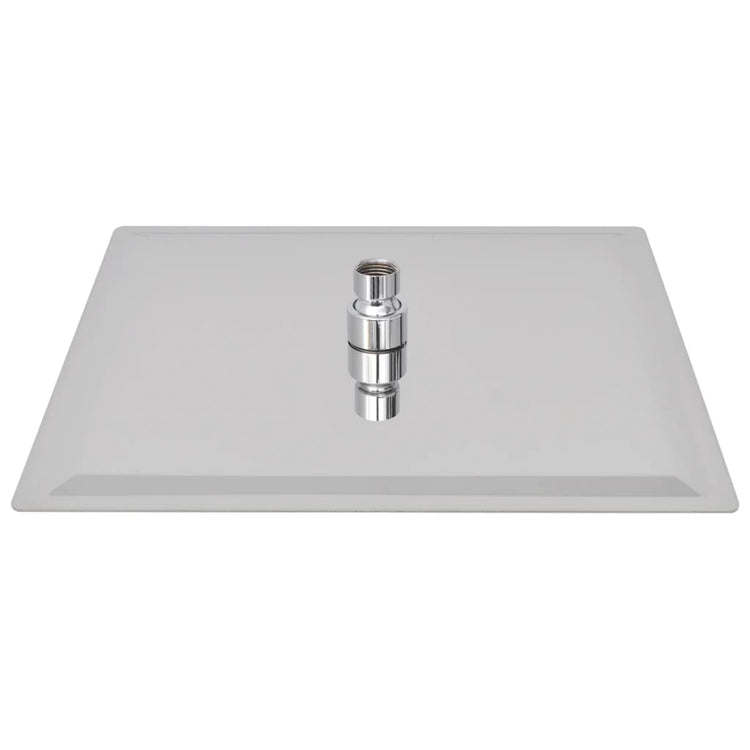 Vidaxl Regenduschkopf Quadrat 30 x 30 cm Edelstahl