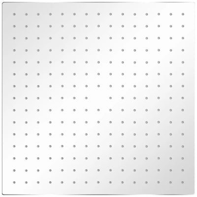 Vidaxl Regendusche Edelstahl Quadrat 40x40 cm