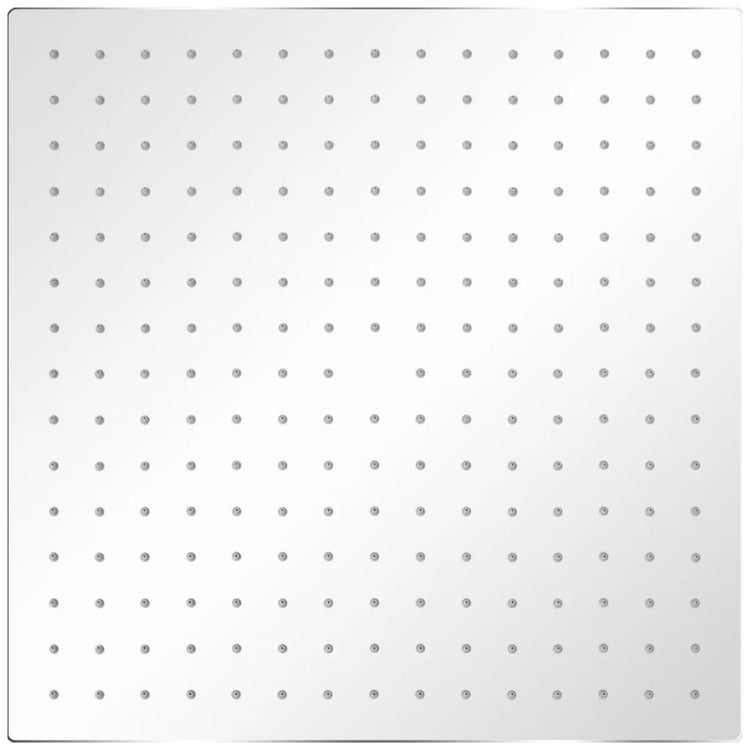Vidaxl Regendusche Edelstahl Quadrat 40x40 cm