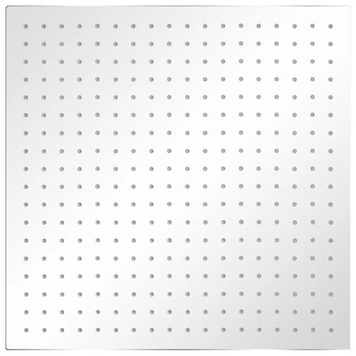 Vidaxl Regenduschkopf Edelstahl 50x50 cm Quadrat