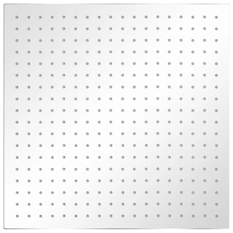 Vidaxl Regenduschkopf Edelstahl 50x50 cm Quadrat