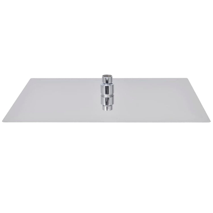 Vidaxl Regenduschkopf Edelstahl 30x40 cm Rechteck