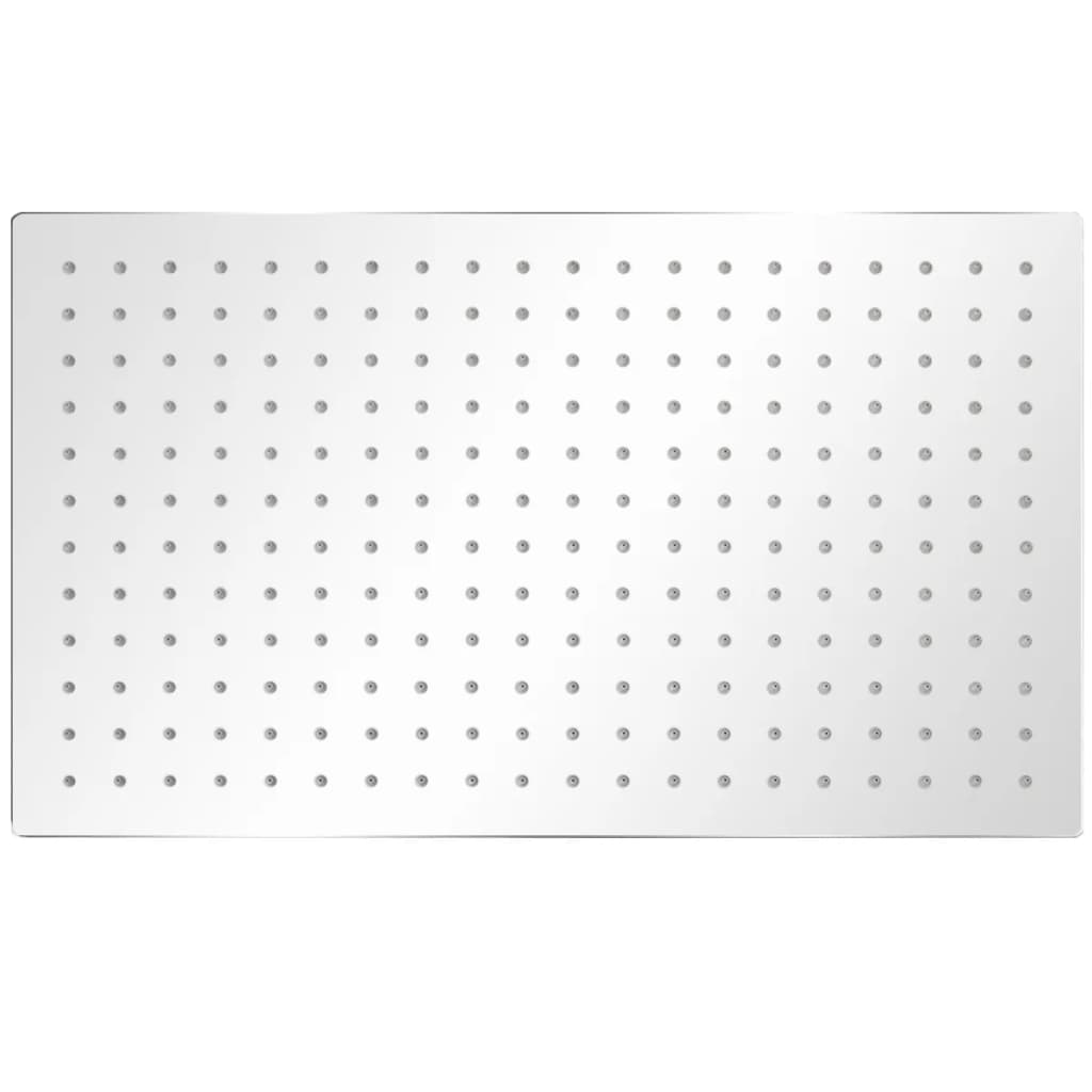 Vidaxl Regenduschkopf rechteckig 30x50 cm Edelstahl