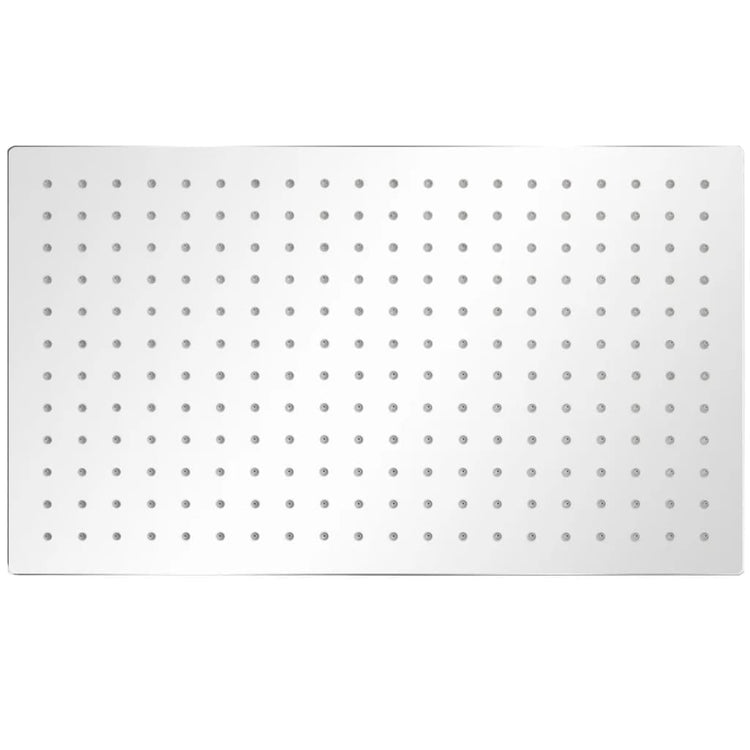 Vidaxl Regenduschkopf rechteckig 30x50 cm Edelstahl
