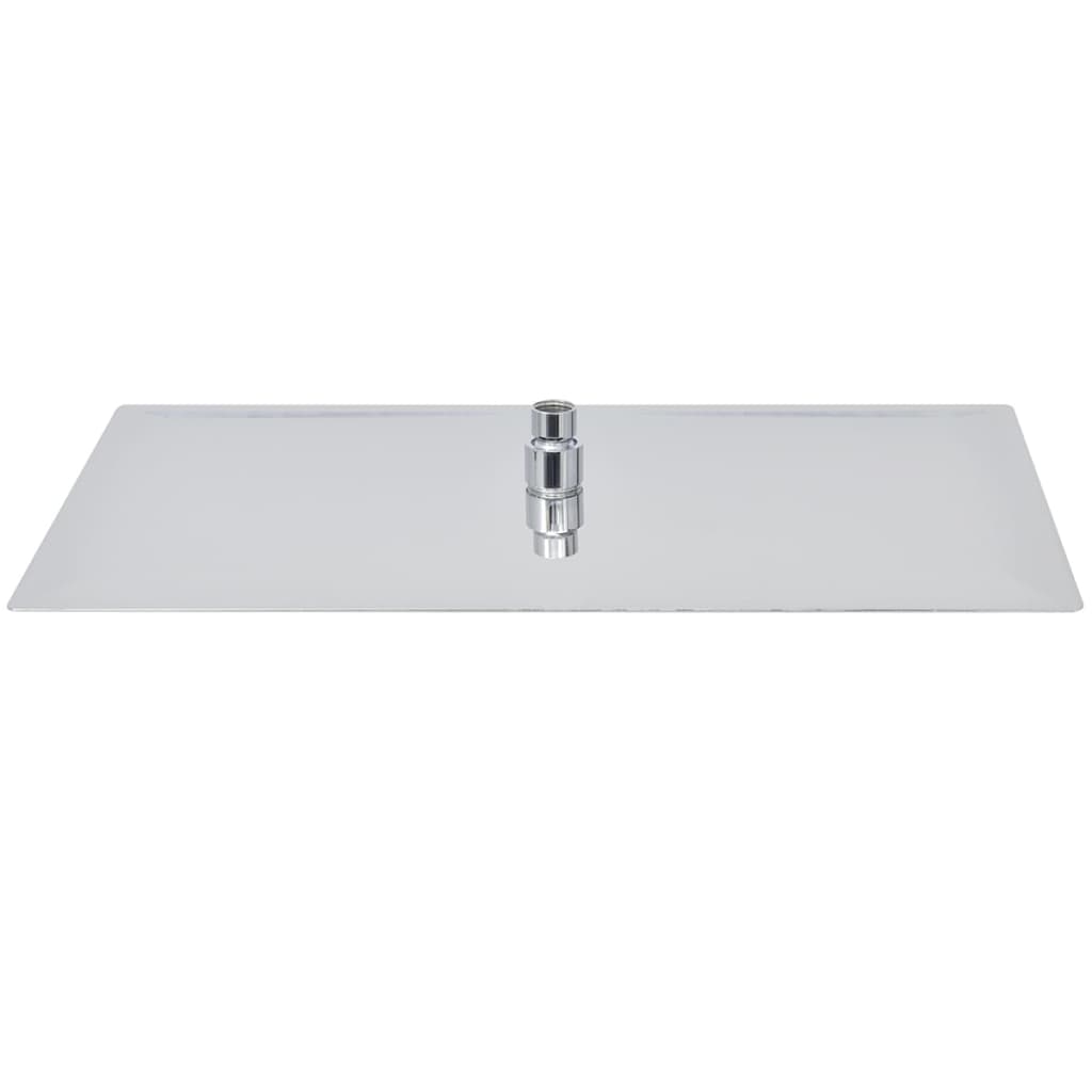 Vidaxl Regenduschkopf rechteckig 30x50 cm Edelstahl