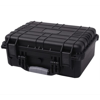 VIDAXL -Schutzmaterial Fall 40,6x33x17,4 cm Schwarz