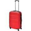 VIDAXL 3-TEIL-Gepäckset hart 45,5 55 66 cm Rot
