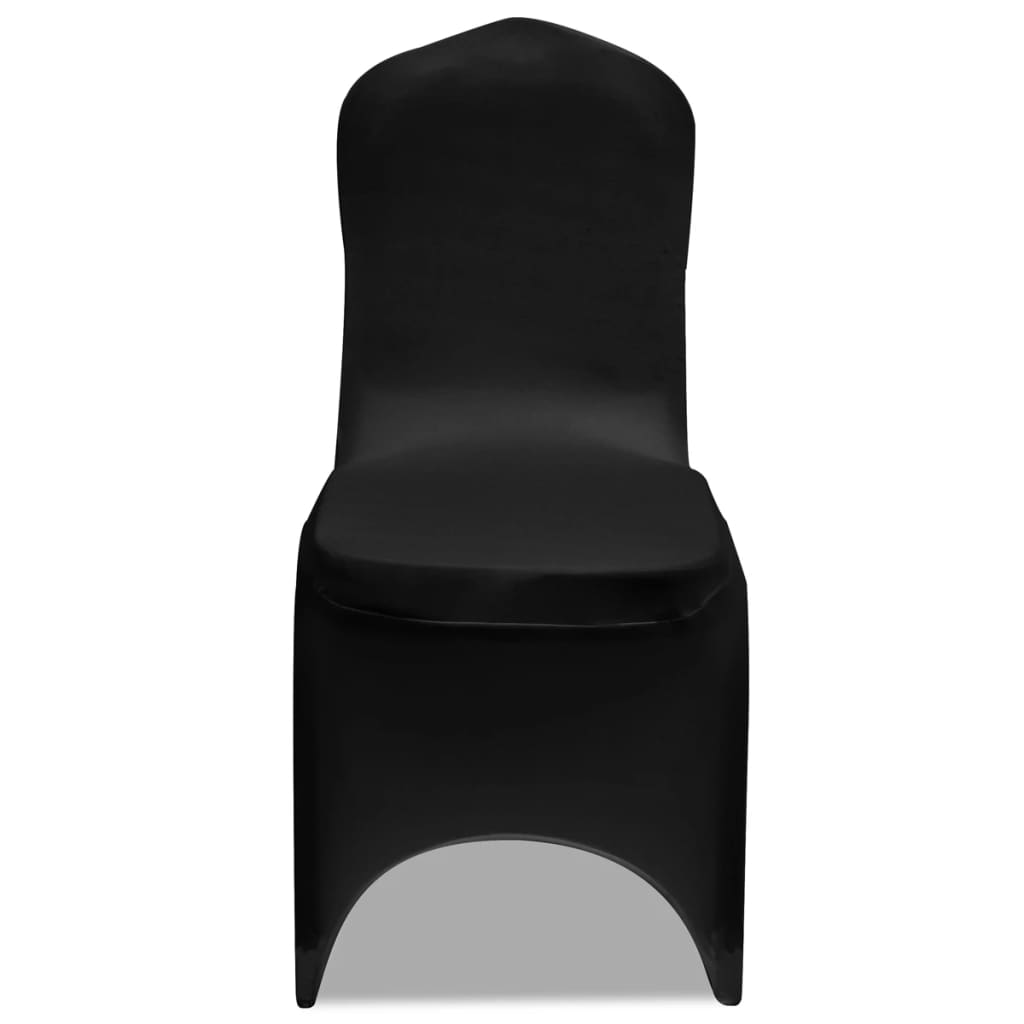Vidaxl Stuhl Cover Stretch 4 Stücke schwarz