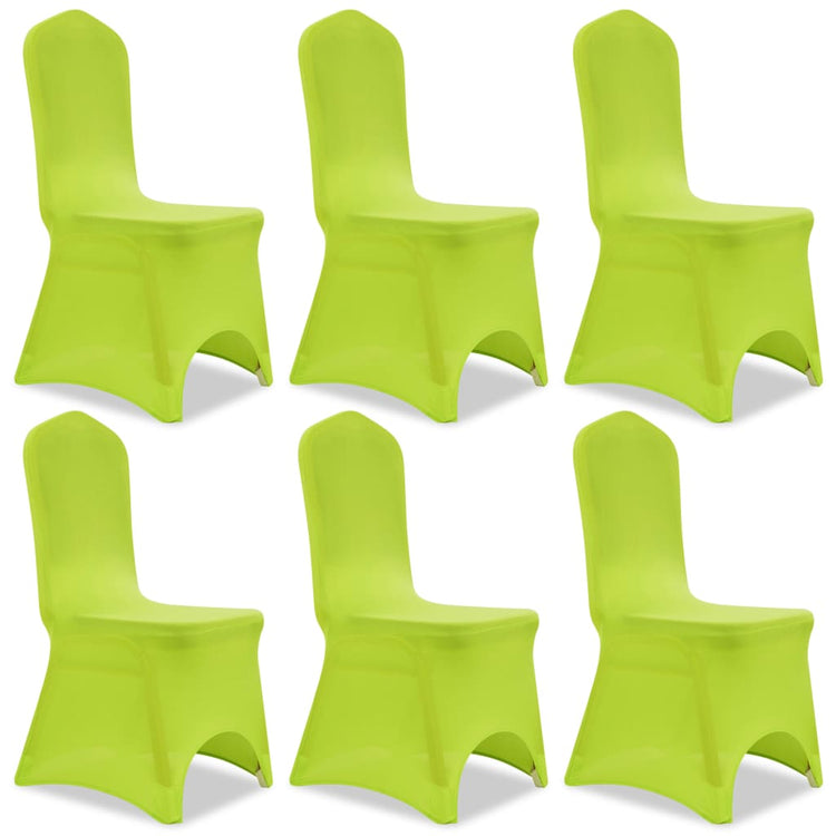 Vidaxl Stuhlabdeckung Stretch Anthrazit 6st Green