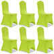 Vidaxl Stuhlabdeckung Stretch Anthrazit 6st Green
