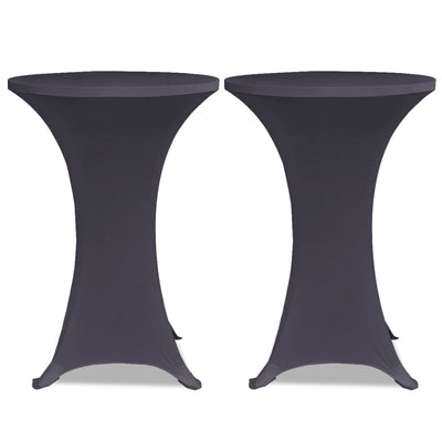 Vidaxl Stuhlabdeckung Stretch 2st 60 cm Anthrazit