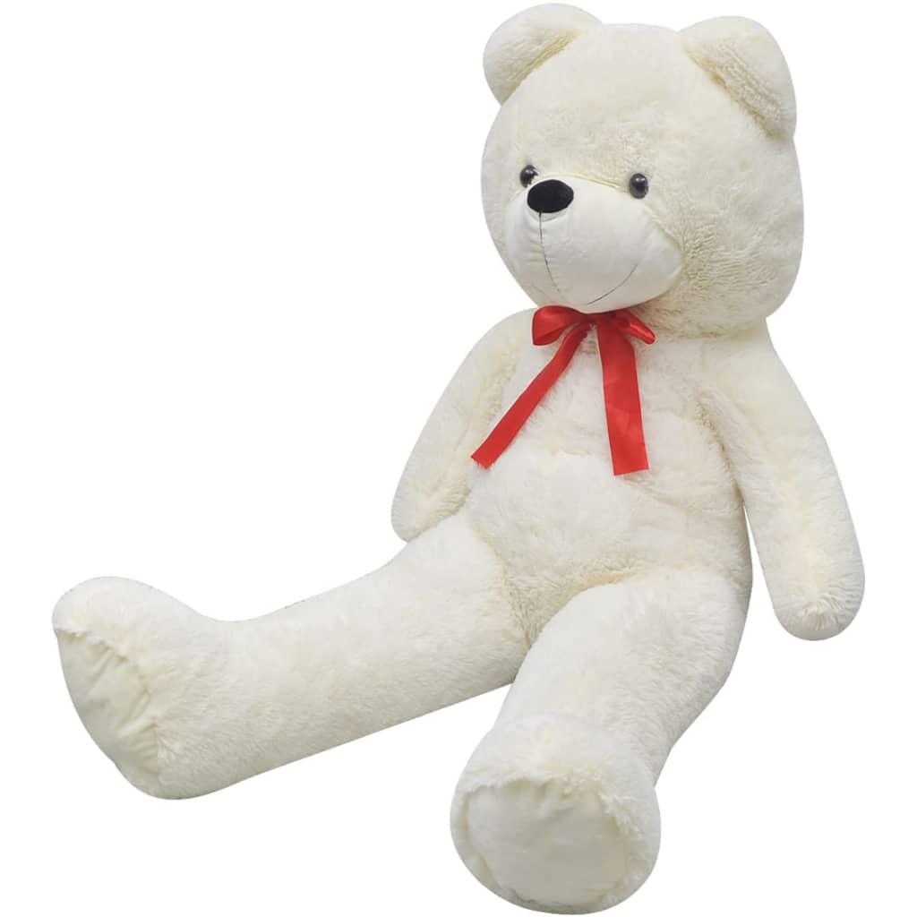Vidaxl Teddybär 170 cm Plüsch weiß