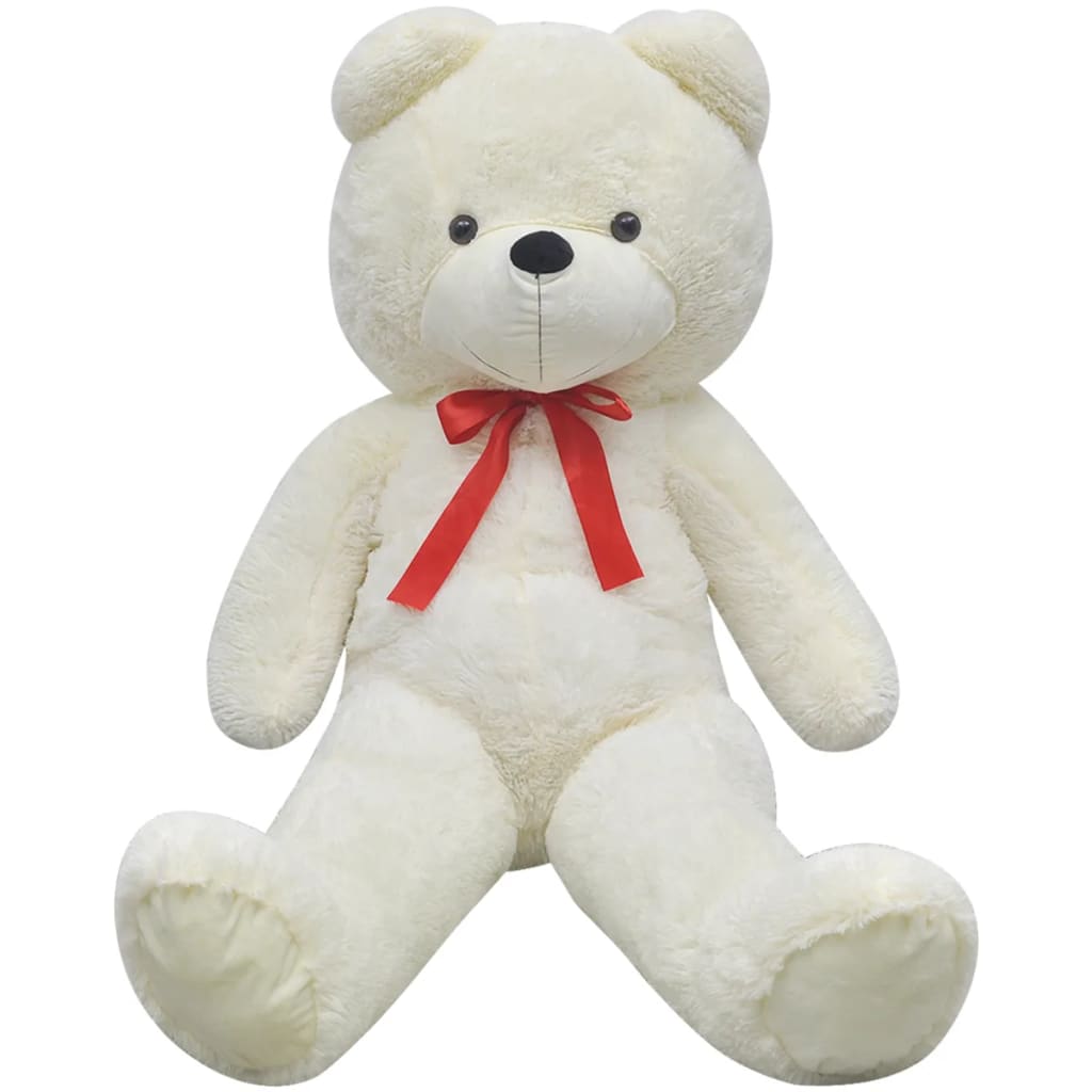 Vidaxl Teddybär 170 cm Plüsch weiß