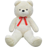 Vidaxl Teddybär 170 cm Plüsch weiß - afbeelding 2